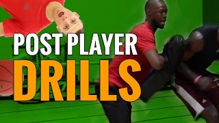 MUST DO Basketball Drills For Power Forwards and Centers  Post Players Bigmen [upl. by Austen]