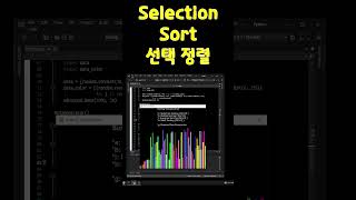 Python Selection Sort 파이썬 선택 정렬 shorts [upl. by Synn]