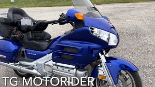 TG MotoRider 2005 Goldwing Review and Ride Buy an “Oldwing” or a New One [upl. by Led]