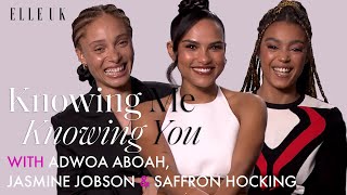 Top Boys Saffron Hocking Jasmine Jobson amp Adwoa Aboah laugh about crying to Rihanna  ELLE UK [upl. by Annetta]