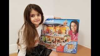 Playmobil 9266 neu city life modern house unboxing and building 4k [upl. by Teews427]