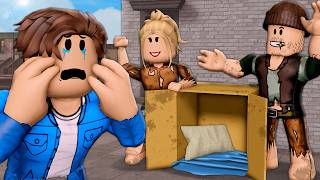 Adopted By A HOMELESS Family A Roblox Movie [upl. by Armanda103]