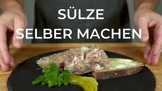 Sülze selber machen  Selber gekocht ohne Gelatine [upl. by Yduj]