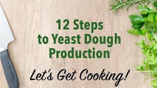 12 Steps to Yeast Dough Production [upl. by Naik]