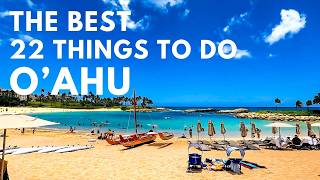 22 Things to Do Around Oahu  The BEST of Honolulu Waikiki amp North Shore [upl. by Artekal]