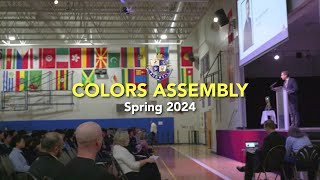 Spring Colors Assembly at Bodwell High School [upl. by Ahteral707]