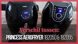 Verschil Princess Aerofryer 182050 en 182055  Airfryer vergelijken [upl. by Masterson]