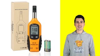 Humidity Meter Review  Preciva Digital Psychrometer ThermoHygrometer [upl. by Alexi]