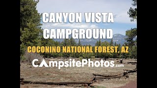 Canyon Vista Campground Coconino National Forest Arizona [upl. by Merrill842]