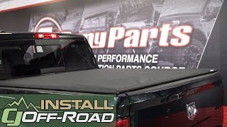 Dodge Ram Install LUND Genesis Elite TriFold Tonneau Cover for 20022018 57quot Box RAM 1500s [upl. by Anora700]