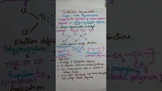 ChemistryCoordination Ziegler Natta polymerizationbtechjntukpolymers jntuhPrinciplejntua [upl. by Eugatnom]