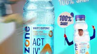 BARU Mizone White Isotonic  100persenSABI TVC [upl. by Alekin]