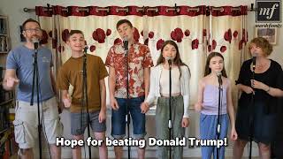 quotGimme Hope Kamalaquot  Marsh Family adaptation of Eddy Grant quotGimme Hope JoAnnaquot for Trump vs Harris [upl. by Norag225]