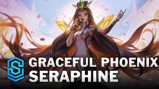 Crystal Rose Seraphine Wild Rift Skin Spotlight [upl. by Fisuoy]