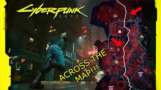 Walking Through Night City Timelapse  Cyberpunk 2077 [upl. by Marelya819]