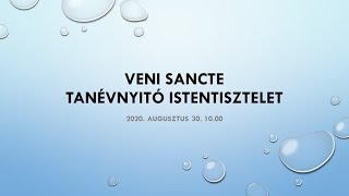 SZENTENDREI EVANGÉLIKUS ISTENTISZTELET AUGUSZTUS 30 DE 1000 [upl. by Ataner]