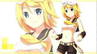 Vocaloid Kagamine Rin  Shikkoku no RinbuKyoku [upl. by Ahsoik]