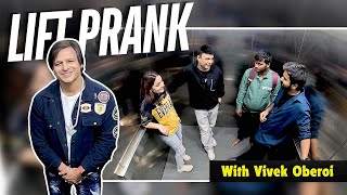 Lift Prank 49 ft Vivek Oberoi  RJ Naved [upl. by Sukramaj]