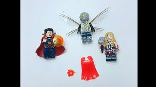 LEGO DOCTOR STRANGE  ANT MAN  THOR RAGNAROK  Marvels Lego  Unofficial Lego Minifigures shorts [upl. by Drarej]