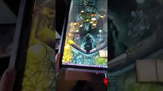 Virtual Pinball in cabinet mode Pinball FX3 Skyrim shorts diy virtualpinball [upl. by Aztirak]