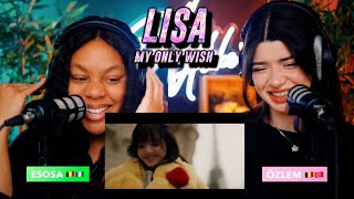 LISA  My Only Wish Britney Spears cover reaction [upl. by Morey345]