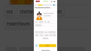 Let’s learn French Unlimited hearts amp no ads Duolingo code VCYSCHapp settings type VCYSCH [upl. by Dacey]