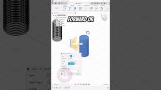 Fusion 360 Circular Pattern on 3D objects 3dprinting fusion360 fusion360tutorial [upl. by Glick]