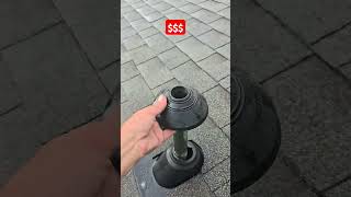 Roof pipe boot repair [upl. by Haonam777]