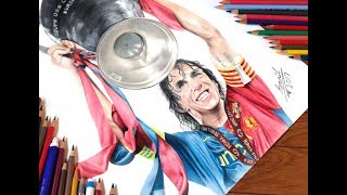 Carles Puyol drawing [upl. by Mayes]