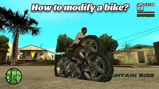 Bike Modifying in Gta San Andreas [upl. by Adnamas261]