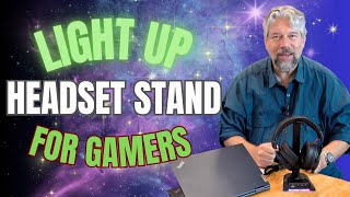 A Gamer MustHave The EKSA W1 RGB Headset Stand  REVIEW [upl. by Pegeen]