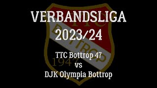 Verbandsliga WTTV 202324  Felix de HondDominik Sagawe vs Bartosz SurzynLukas Wagner [upl. by Bowerman]