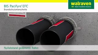 Pacifyre® EFC Brandschutzmanschette  Anwendung und Montage [upl. by Quint]