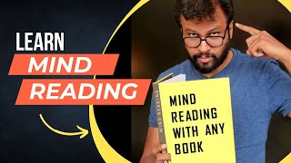 Mind reading any thought using Book  Mind reading trick  Learn Magic  Mentalism [upl. by Vullo]