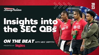 Inside info on SEC QBs amp Georgia at NFL Combine [upl. by Kirsti]