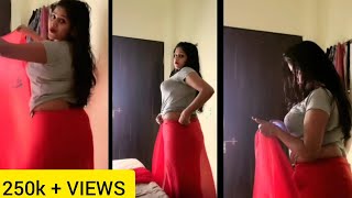 how to wear a saree tutorial vlog  watch till end [upl. by Sanjiv]