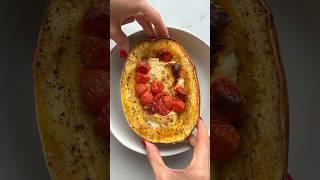 Baked Feta Spaghetti Squash  FeelGoodFoodie [upl. by Mok559]