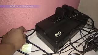 APC EASY UPS BV800iMS 800VA 450W  Unboxing amp Test [upl. by Duester940]