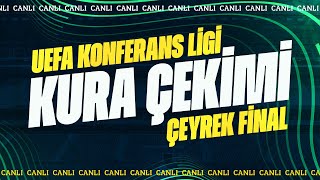 UEFA Konferans Ligi Çeyrek Final Kura Çekimi [upl. by Sinnylg]