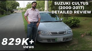 Suzuki Cultus 20002017 Detailed Review Price Specs amp Features PakWheels [upl. by Neenahs]