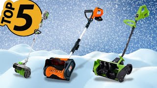 TOP 5 Best Electric Snow Shovels Today’s Top Picks [upl. by Donnell]