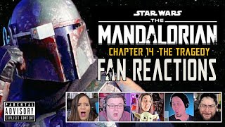 FANS REACT to The Mandalorian Chapter 14 The Tragedy [upl. by Lalad]