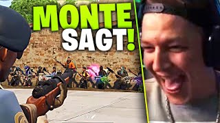 Monte sagt   Fortnite  SpontanaBlack [upl. by Ymmat]