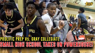 Charter School Battles Against Nationally Ranked POWERHOUSE  Prolific Prep vs Gray Collegiate [upl. by Hgielhsa]