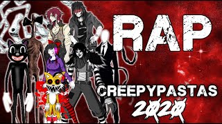 RAP DE LAS CREEPYPASTAS 2020  24 PERSONAJES  Doblecero Prod Isu Rmx [upl. by Accemahs]