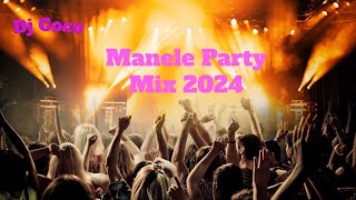 Manele Retro Party Mix 2024  Muzica De Petrecere [upl. by Hillinck271]