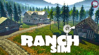 Rebuild The Familys Homestead  Ranch Simulator Gameplay  First Look [upl. by Kelam]