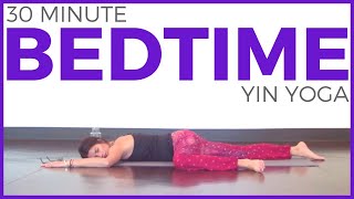 30 minute Yin Yoga for Bedtime to Fall Asleep Fast  Sarah Beth Yoga [upl. by Anneyehc]