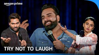 Try not to laugh  Bass Kar Bassi Tathastu Comicstaan  Prime Video India [upl. by Schuler]