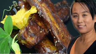 Sweet amp Sour Spare Ribs  Chinese Style Cooking Recipe [upl. by Benedetta]